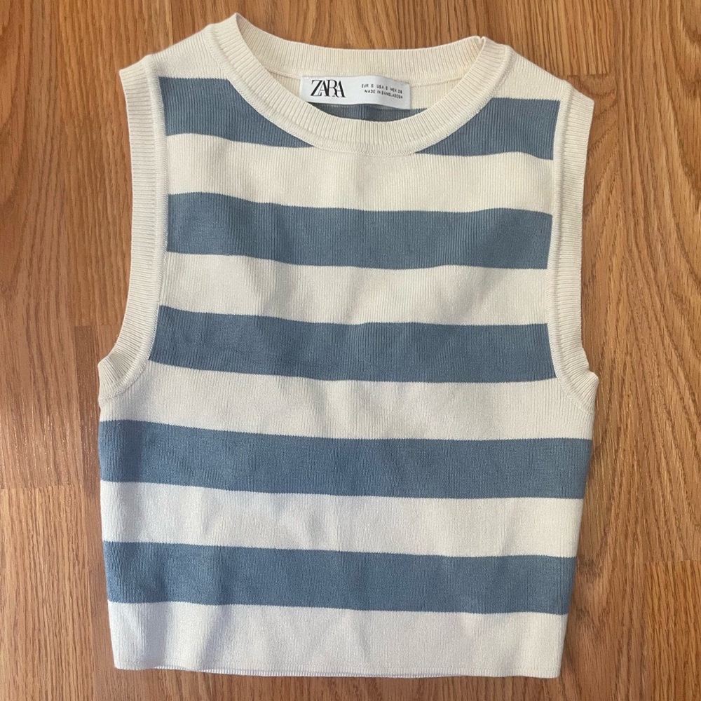 Zara knit tank top